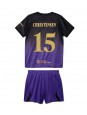 Otroški Nogometna dresi replika Barcelona Andreas Christensen #15 Gostujoči 2026-27 Kratek rokav (+ hlače) Otroški Nogometna dresi replika Barcelona Andreas Christensen #15 Gostujoči 2026-27 Kratek rokav (+ hlače)